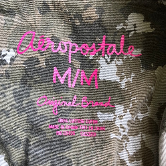 Camo Jacket Coat Army Green Floral Camouflage - Picture 3 of 6